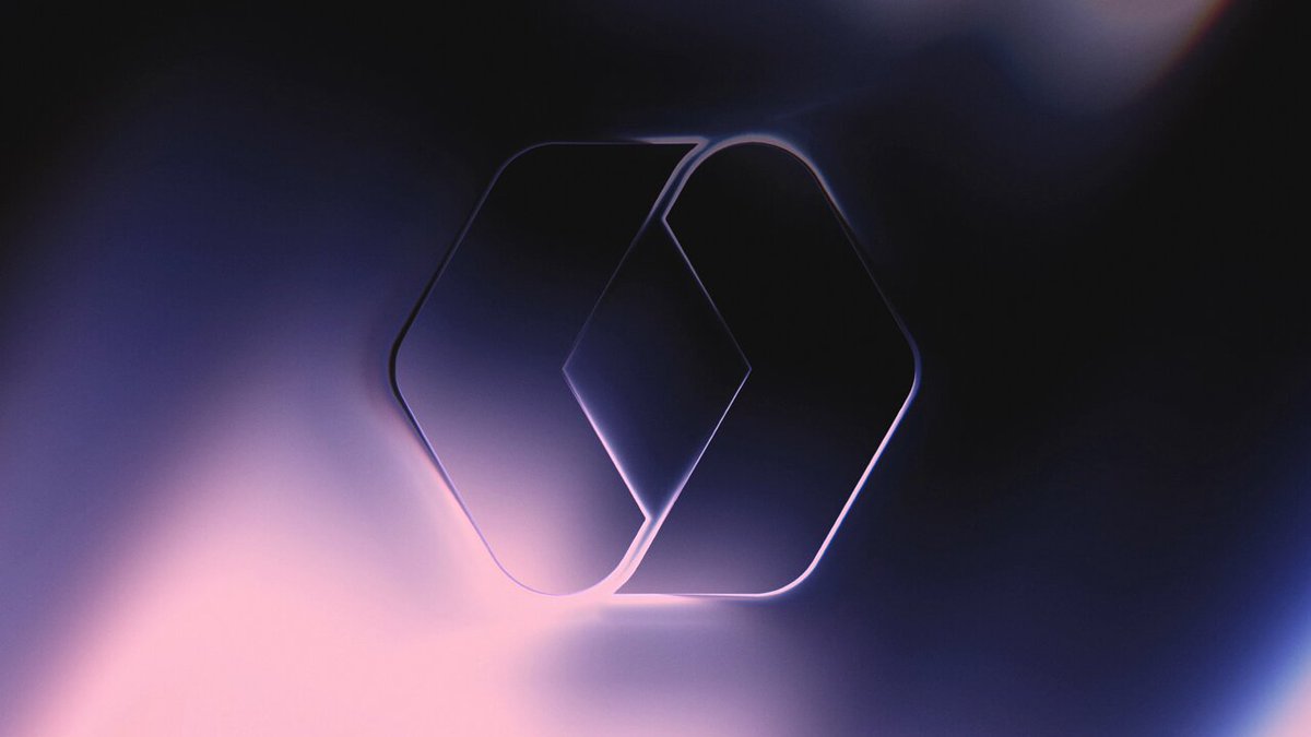 Abstract Geometric Logo Render