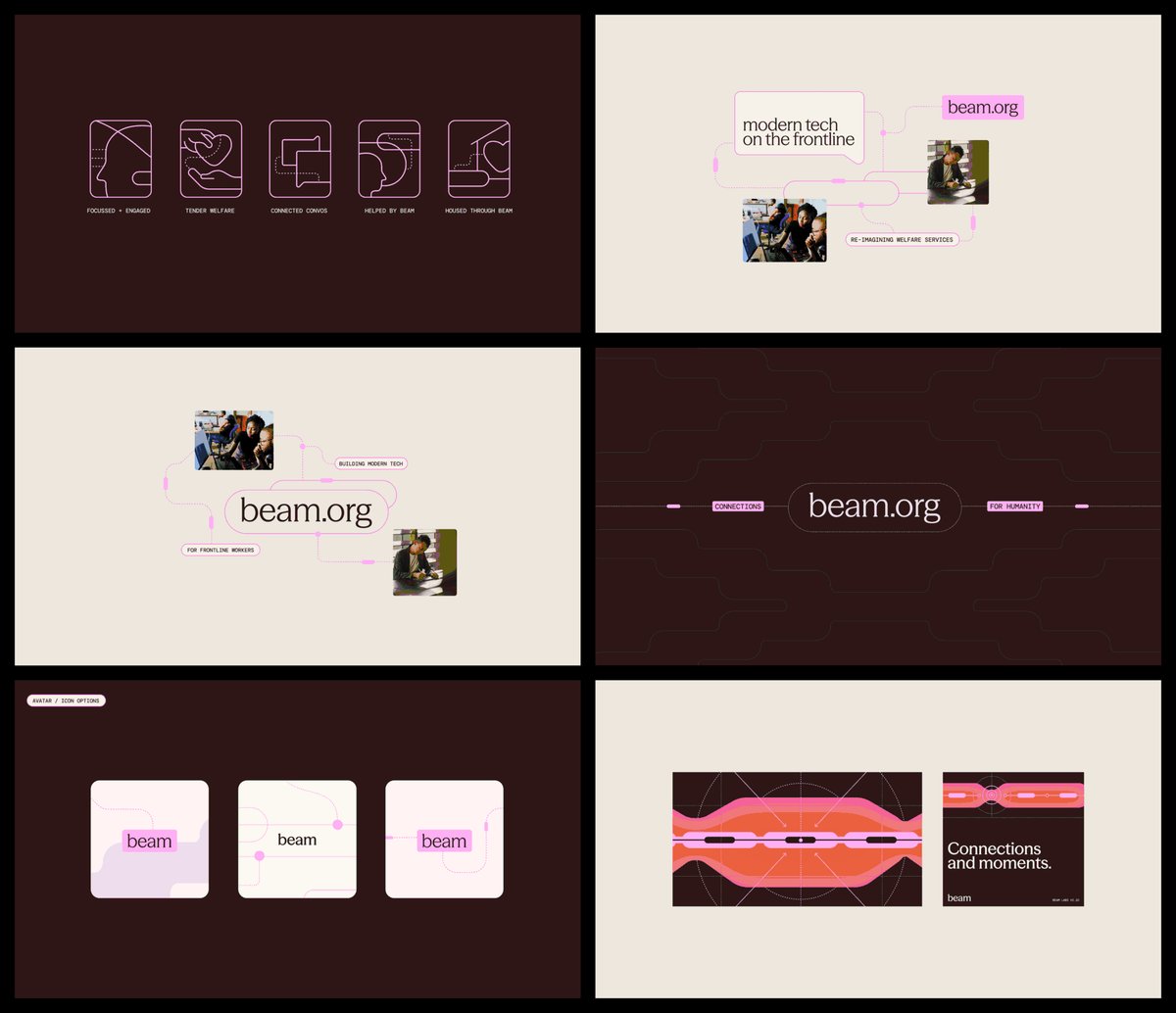 Beam.org Website Design Elements