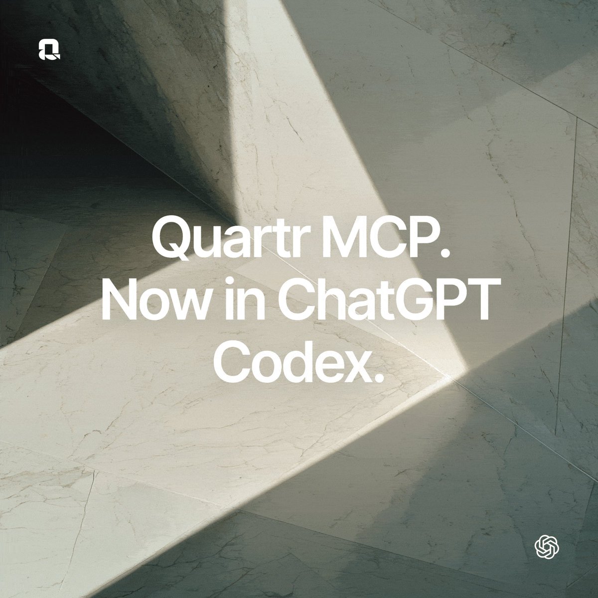 Quartr MCP in ChatGPT Codex
